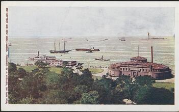 568 -- Battery and New York Harbor.