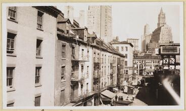 [Fulton Street looking west from South Street]