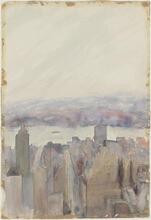 View of Midtown, Looking Toward the Hudson River