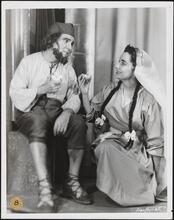 [Joshua Zeldis and Rebecca Spektor in "The King and the Cobbler".]