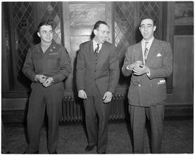 Dale Carnegie [Students in a Dale Carnegie class.]