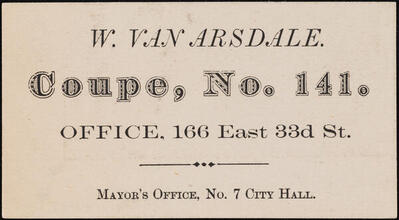 W. Van Arsdale