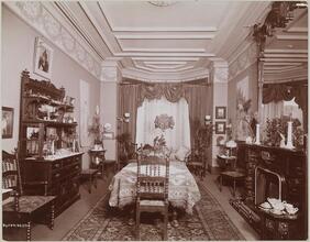 Interiors, Mr. Blakely Hall, Dining Room.