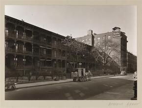 Three-Decker Houses: West 11th Street, between Sixth and Seventh Avenues