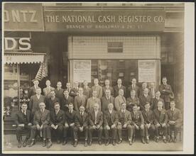 National Cash Register Co., Groups, Broadway & 28th Street.